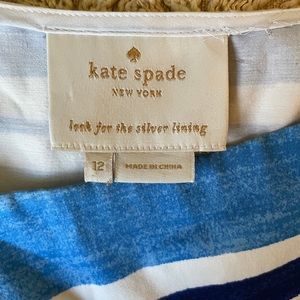 Kate spade New York shift dress blue